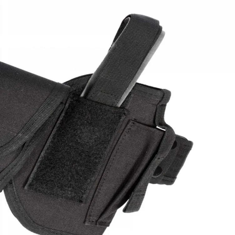 130cm Security Duty Outdoor Multifunctional Waist Pack(Black)