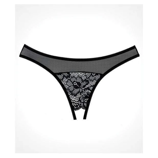 Allure Lingerie - Adore Just a Rumor Panty O/S (Black)