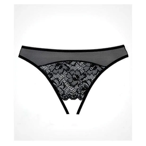Allure Lingerie - Adore Just a Rumor Panty O/S (Black)