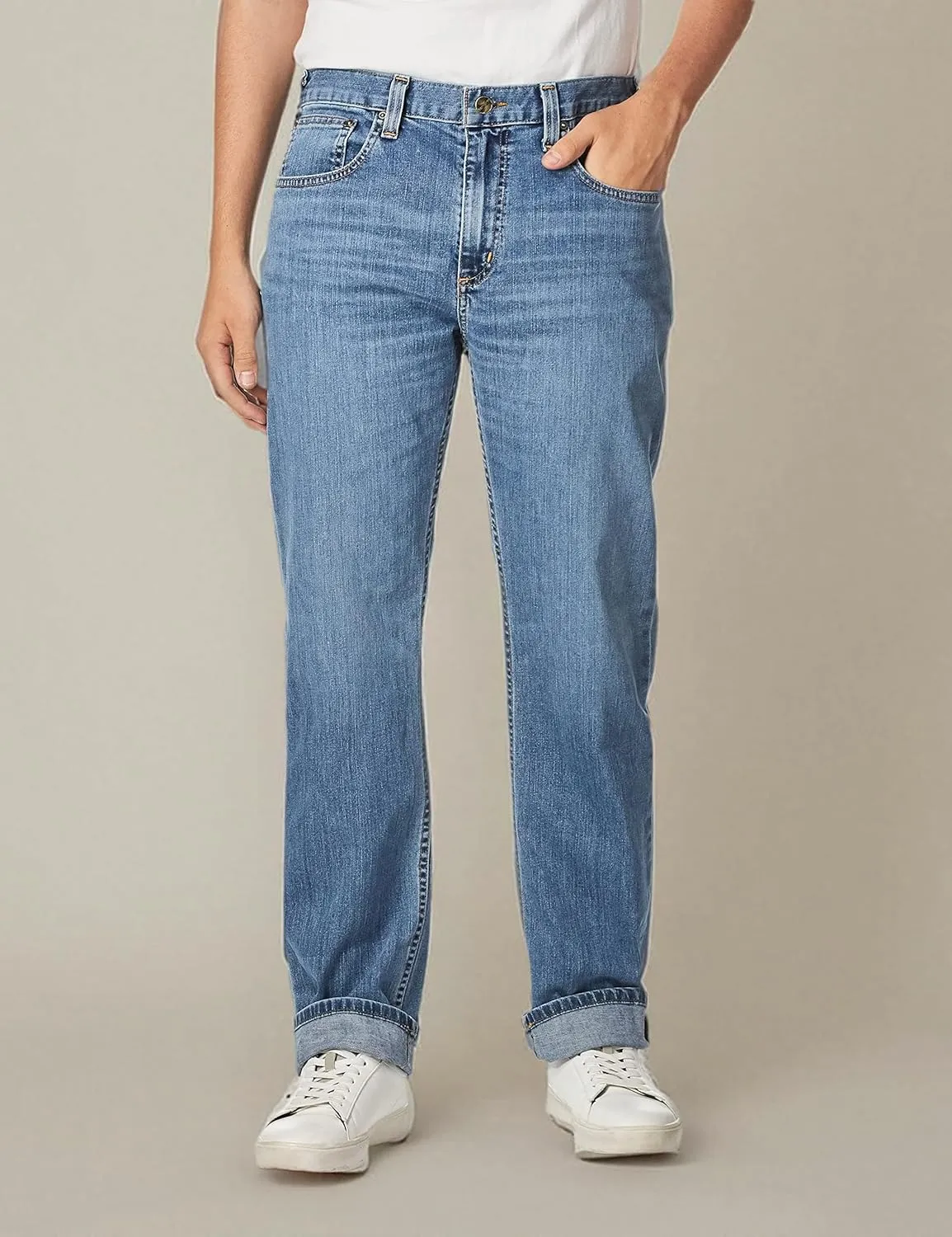 Carhartt Men's 102807 Full Swing Slim Fit Tapered Leg Jean