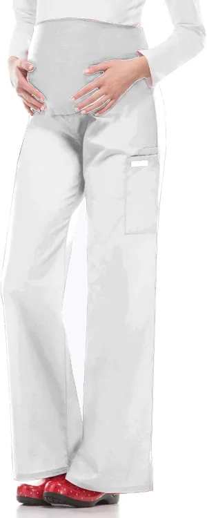 Cherokee Women's Maternity Elastic Waist Scrubs Pant