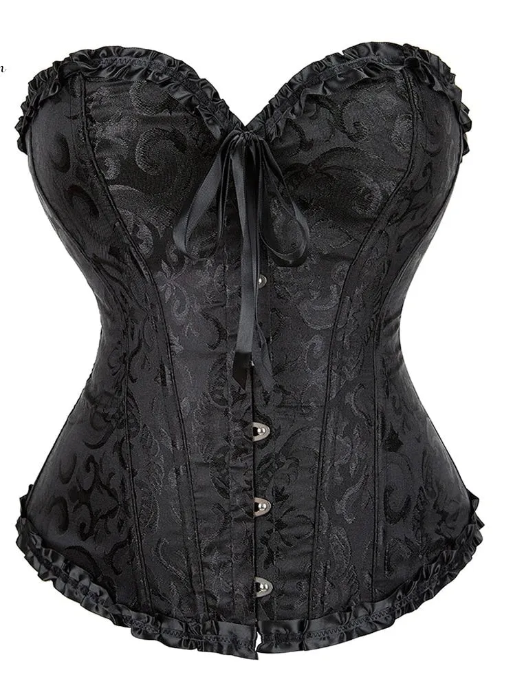 Floral Lace Corset