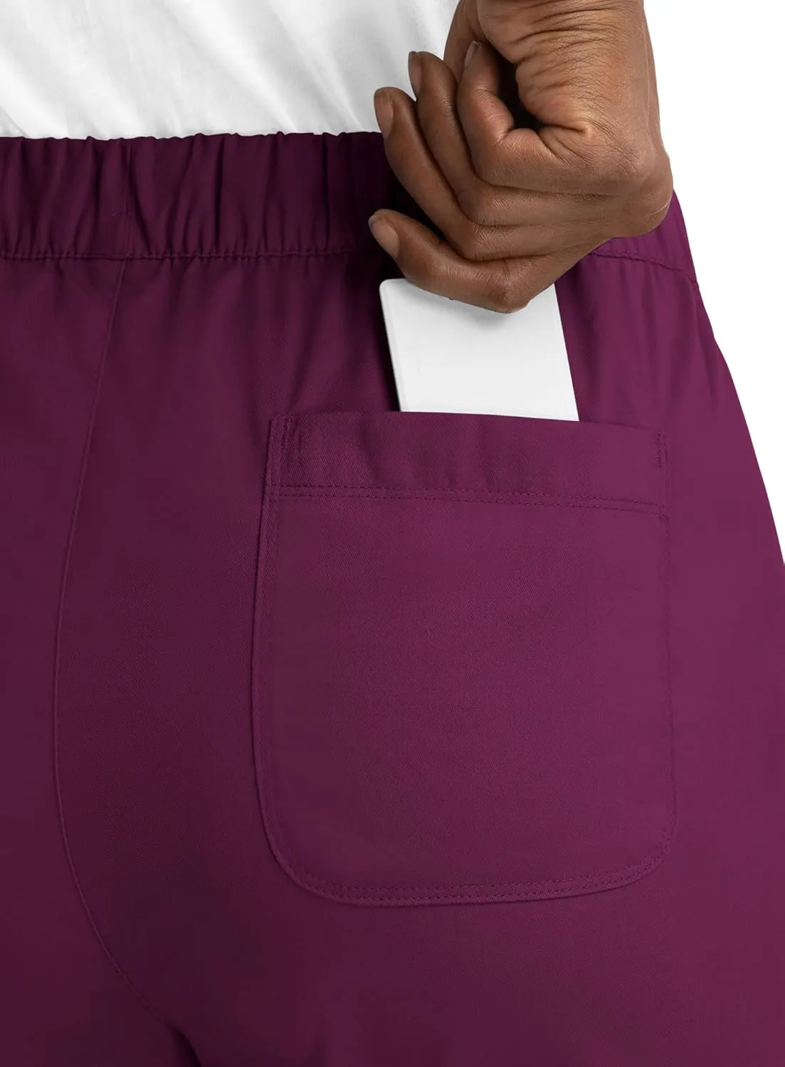 Maevn Matrix Full Elastic Waistband Cargo Scrub Pant