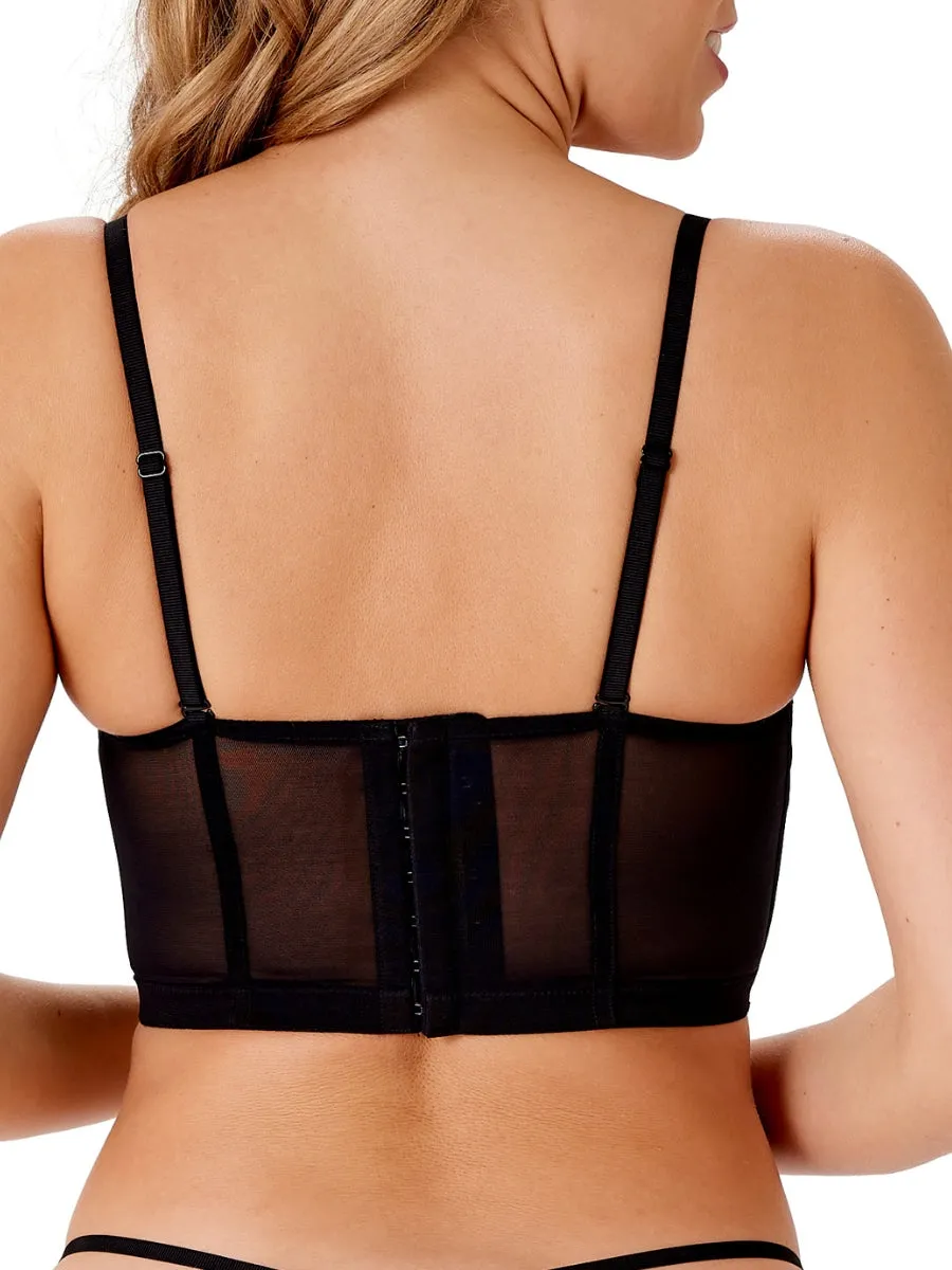 Rebel Corset Top - Black