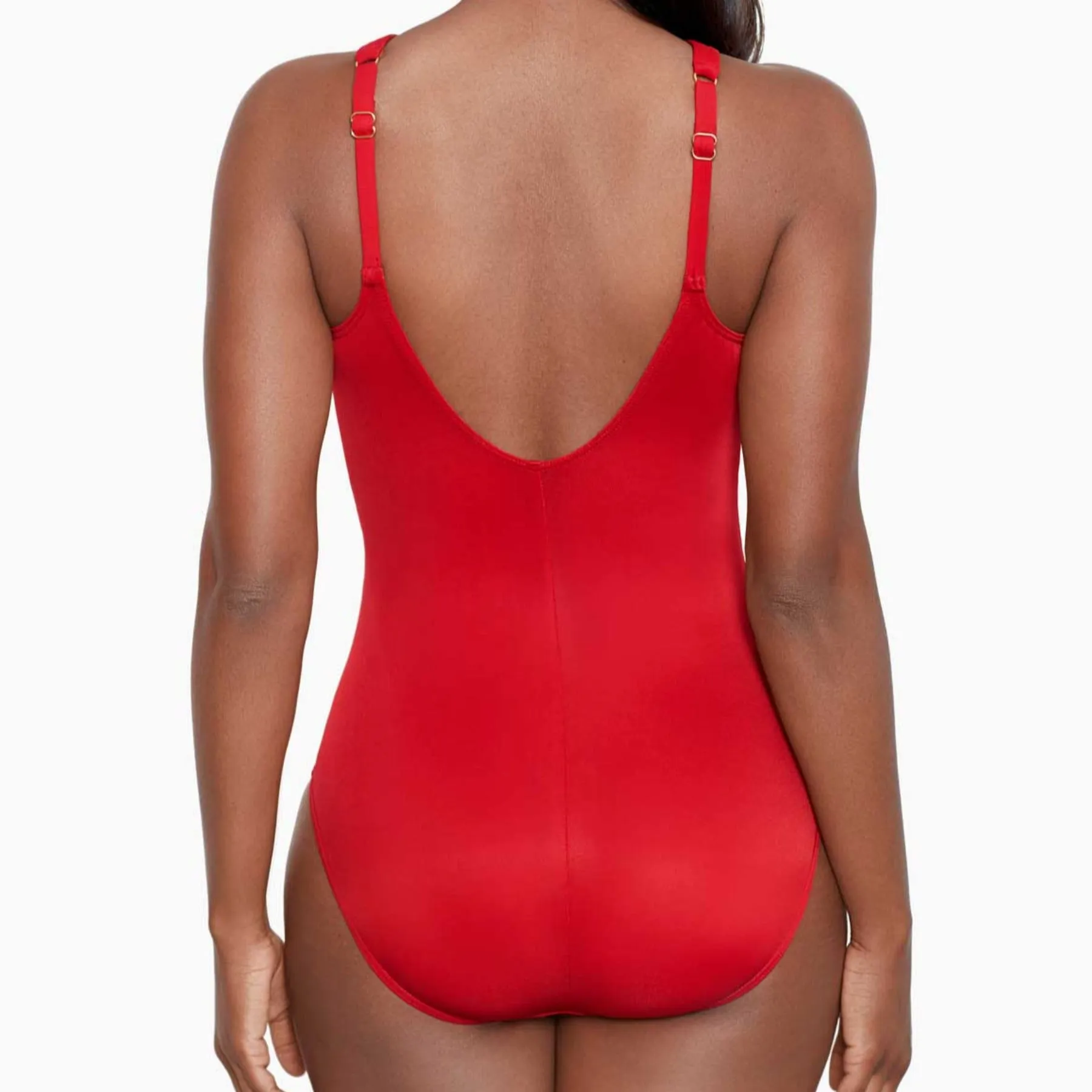 Rock Solid Aphrodite One Piece Swimsuit 6523079 - Cayenne