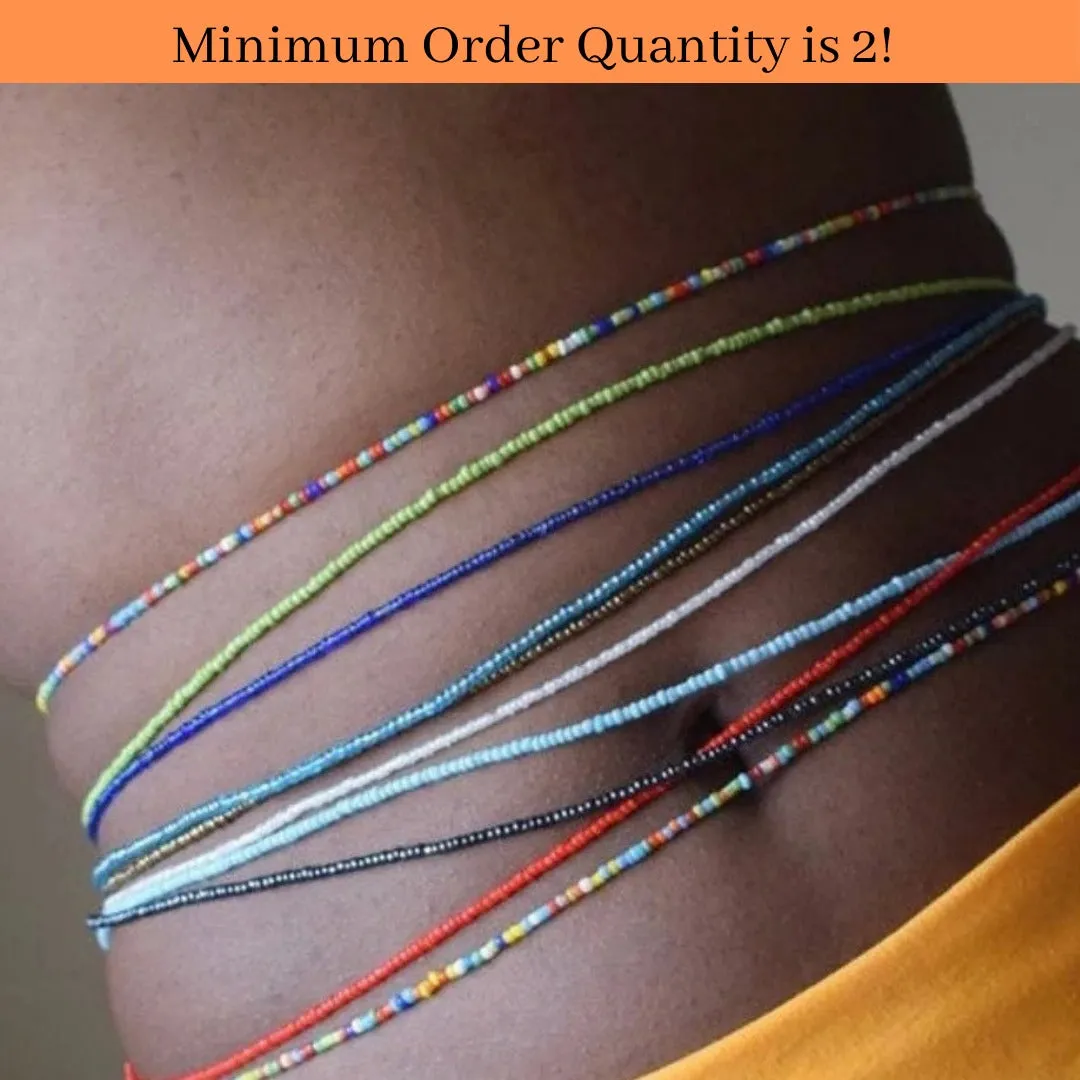 Slimming Elastic Waist Beads - African Waist Beads
