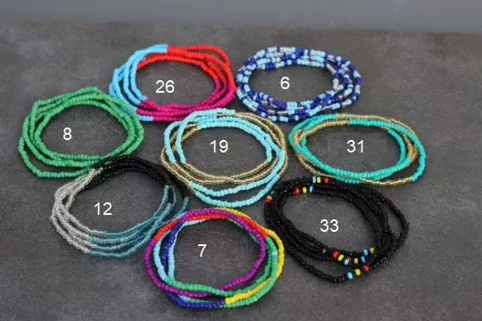 Slimming Elastic Waist Beads - African Waist Beads