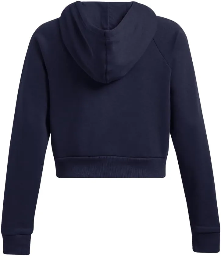 Under Armour Women's Rival Fleece Cropped Full Zip