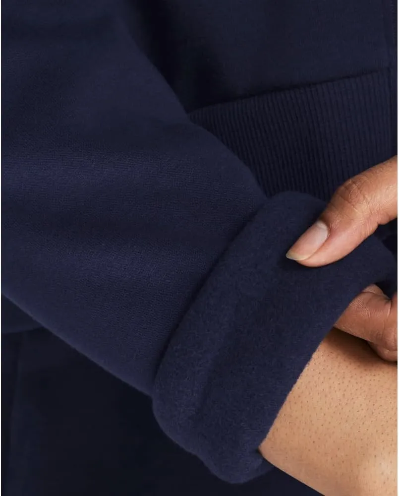 Under Armour Women's Rival Fleece Cropped Full Zip